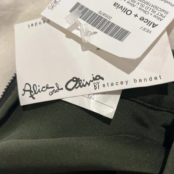 Alice & Olivia silk romper